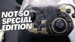 Nintendo Switch Pro Controller Tears of the Kingdom Unboxing and Review - Did Nintendo Miss?