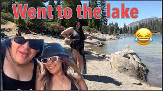 Went to the lake wirh friends vlog