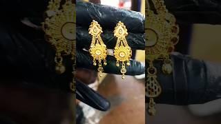 gold earrings design  #shortvideo #viral #goldjewellery #subhashsethijewellers