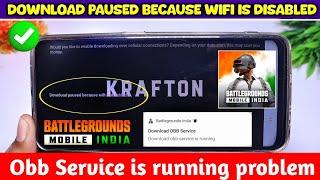 download paused because wifi is disabled bgmi | download obb service is running bgmi | bgmi obb file