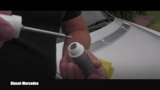How to use touch up paint on Mercedes-Benz