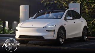 Refreshed Tesla Model Y Unveiled; Hyundai Launches Low-Cost EV in Japan - Autoline Daily 3967