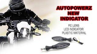 AUTOPOWERZ New indicator For bike with Premium design and yellow light effect with universal model