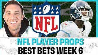 NFL Week 6 | 7 Player Props Best Bets | Picks & Projections Today | Land Your Bets