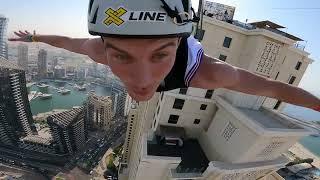 XLINE DUBAI MARINA - THE WORLD'S LONGEST URBAN ZIPLINE