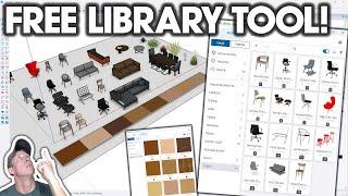 A New FREE Tool for Managing Models AND MATERIALS in SketchUp!