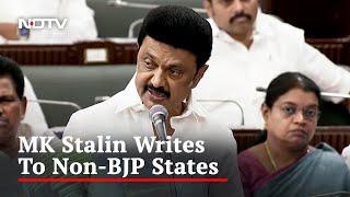 Governors Withholding Bills: MK Stalin Writes To Non-BJP States