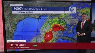 Milton still a Category 5 Hurricane as it moves towards the west coast of Florida