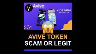 AVIVE TOKEN SCAM OR LEGIT REVIEW 2023