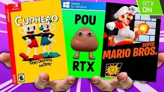 Hice 100 Portadas de VIDEOJUEGOS con RTX