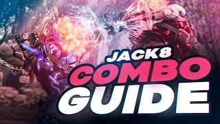 Jack 8 Combo Guide With Notations - Easy and Hard combos - Tekken 8 [Patch v1.01.04]