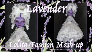 Lavender Inspired Custom Doll | Custom Doll | OOAK | Art Doll | Fashion Mashup |