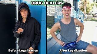 Drug Dealers BEFORE and AFTER Weed Legalization