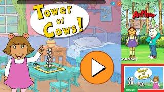 ARTHUR Tower of Cows GAMEPLAY PBS Kids Games (Part 1)