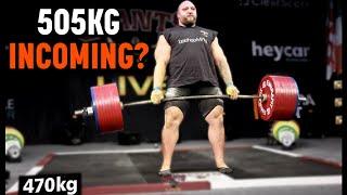 Is Graham Hicks the Closest to a 505KG World Record? Strongman News