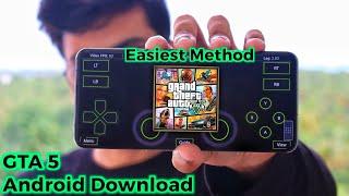 How To Play Real Gta 5 On Android | GTA 5 Mobile Me Kaise Khele | Easy Method