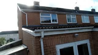 Roof set to a low pitch. @domesticsurveys