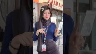 tiktok hijab goyang pantat #tiktok id _yu_ayuu