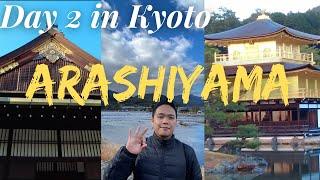 DAY 2 in Kyoto: Imperial Palace | Golden Pavilion | Arashiyama (Paradise! | Food Trip)