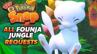 New Pokémon Snap All Founja Jungle Requests Guide | Belusylva Island