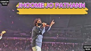 Arijit Singh – (JHOOM JO PATHAN) Live in Indoor Stadium Singapore 2023