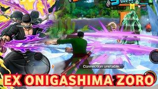 EXTREME ONIGASHIMA ZORO GAMEPLAY | ONE PIECE BOUNTY RUSH