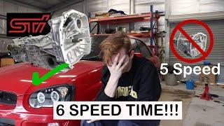 I Blew The 5 Speed Gearbox?!! WRX 6 Speed Conversion Episode #1