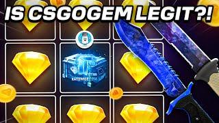 Is the *NEW* CSGOGem Legit?!