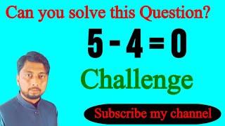 IQ test || math challenges || math is fun || math puzzle || impossible Question | Naimat ullah.