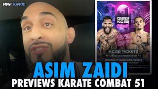 Asim Zaidi Previews Karate Combat 51, Promotion's Plans for 2025, More