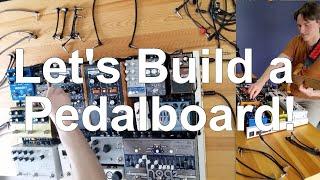 Let's build a bass pedalboard! - [ my brand new pedal setup from beginning to end ]