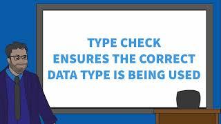 What Is A Type Check? Validation Rules [GCSE COMPUTER SCIENCE]