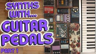 The Synthesist's Guide to Guitar Pedals 1 // Power, Stereo, & Levels
