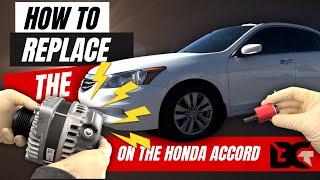 How to Replace the Honda Accord 3.5L Alternator - Tips & Tricks.