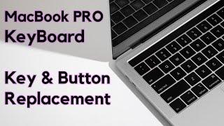 Apple MacBook 2019 2020 Pro Butterfly Keyboard Key and Button Replacement | Repair Tutorial