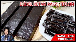 Cara mudah bikin dodol ketan pakai teflon,  legit mudah simpel anti gagal