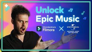 Filmora x Universal Music for Creators: Elevate Your Videos with Epic Soundtracks!