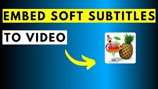 How to Embed Multiple Soft Subtitles to Video Using HandBrake - UPDATED