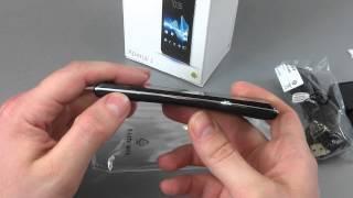 UNBOXING SONY Xperia J T-Mobile ST26i