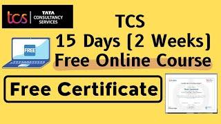 TCS 15 days Free Online Course | Free Certificate | Tamil