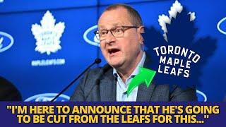 NOW! STAR LEAVING THE TEAM! REASON REVEALED! LOOK AT THIS! MAPLE LEAFS NEWS