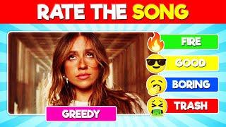 Rate the Song | Songs Tier List 2024