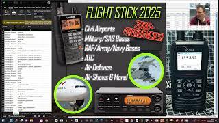 ICOM RC-15 Copy Paste Excel & Signal Stick Frequencies