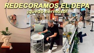 REDECORAMOS NUESTRO DEPA! nuevo mueble, espejo y más