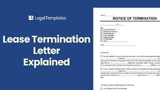 How to write a Lease Termination Letter in 2023
