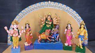 Latest Durga Idol Making 2022 | Mitti se Durga Murti Kaise Banate Hain | Clay Modeling |