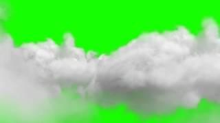 Flying Through Clouds Green Screen Free Footage