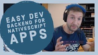 Easy Dev Backend for NativeScript Apps