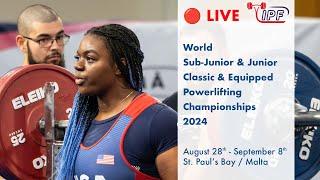  LIVE: Women Jr, 84 - 84+ kg classic - World Sub-Junior & Junior Powerlifting Championships 2024