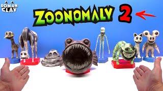 Making Zoonomaly New Monsters with Clay ► Sculptures Timelapse | Roman Clay